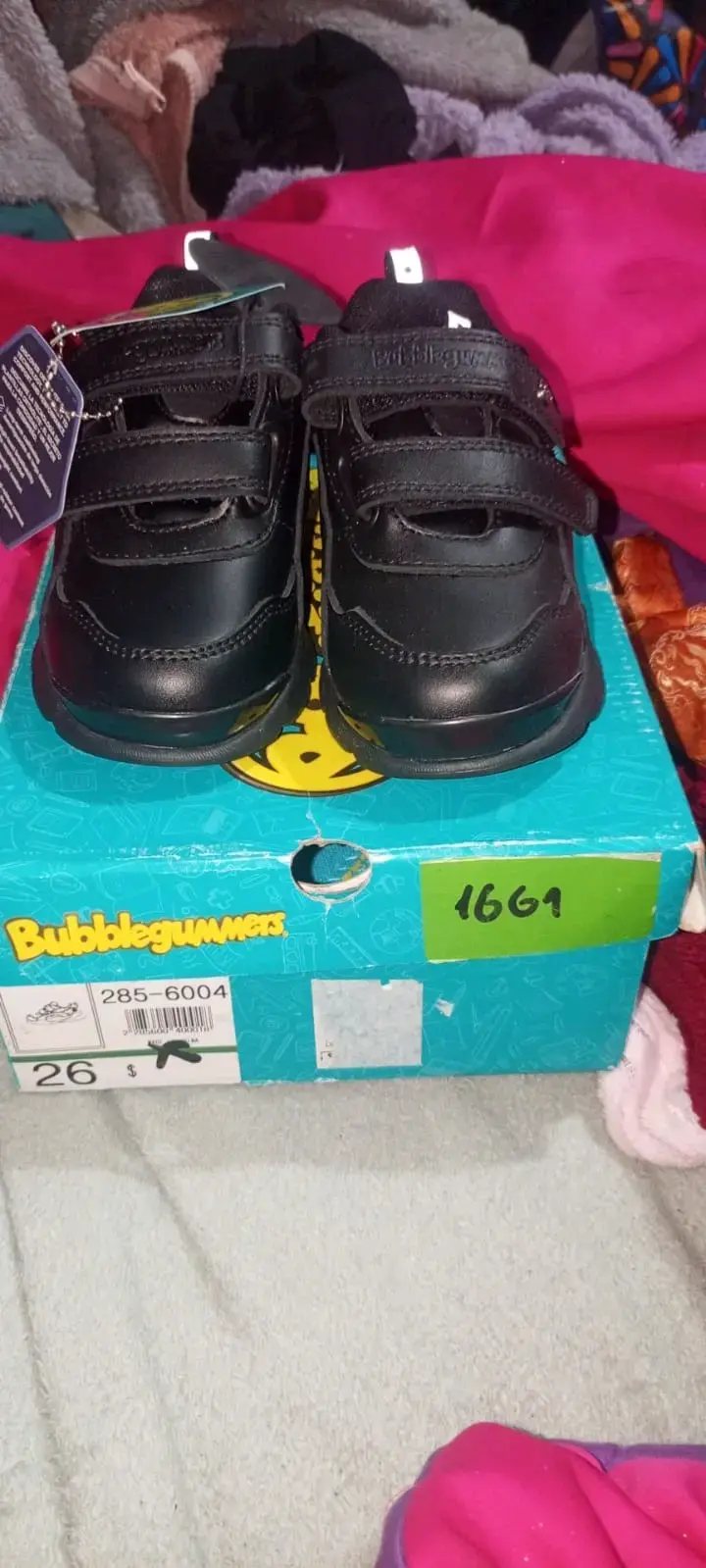 Zapatos escolares negros Bubblegummers talla 26 - 4