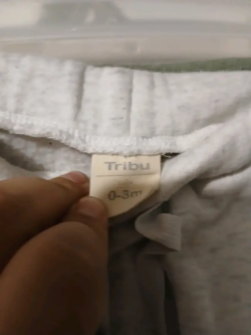Pantalones de bebé Tribu talla 0 a 3 meses - 3