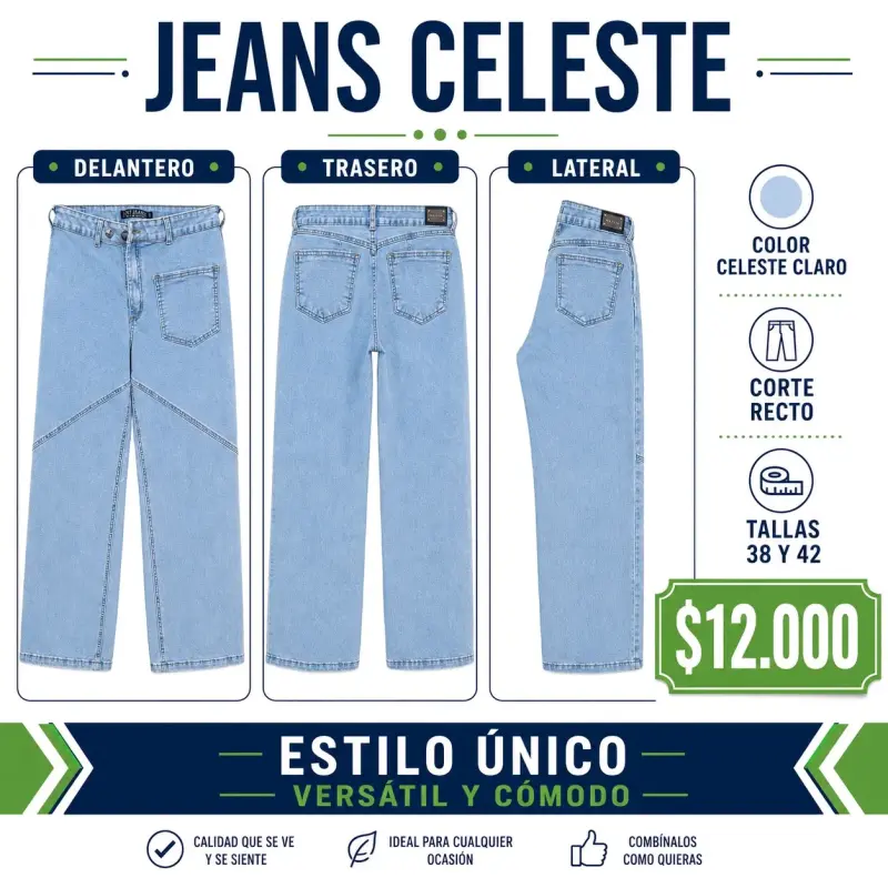 Jeans Skinny Negro Destroyed Talla 38 - 6