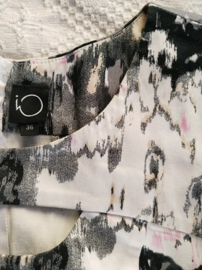 Vestido estampado corto IO talla 36 - 2