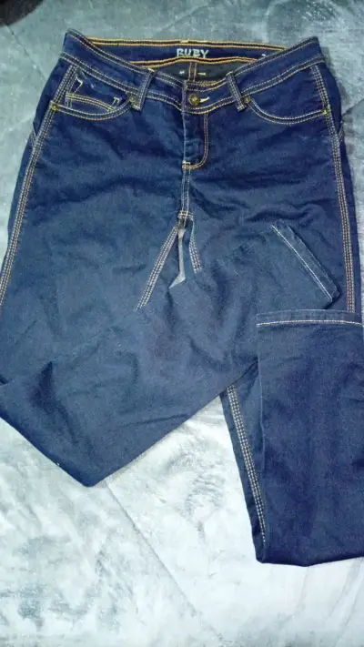 Jeans azul oscuro marca pepe jeans - miniatura 1