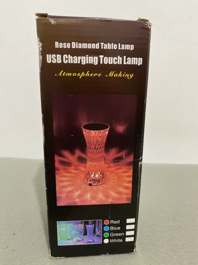 Lámpara de Mesa LED Recargable con Control Remoto - 5