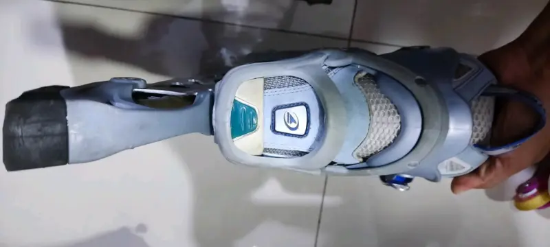 Patines Rollerblade de velocidad azul y gris - 1