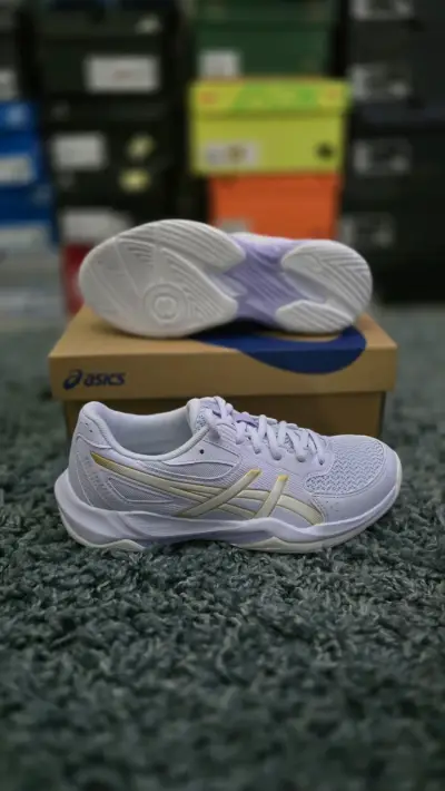 Zapatillas deportivas blancas Asics para mujer - miniatura 1