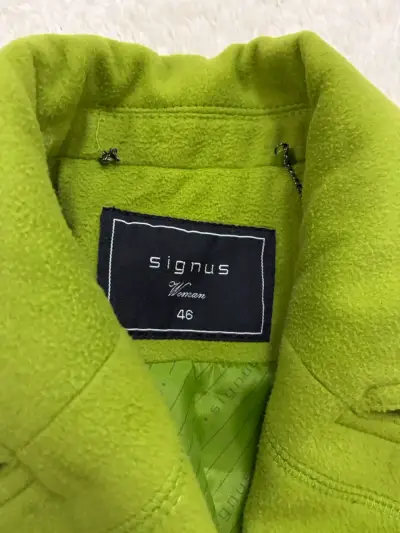Abrigo verde Signus para mujer talla 46 - miniatura 3