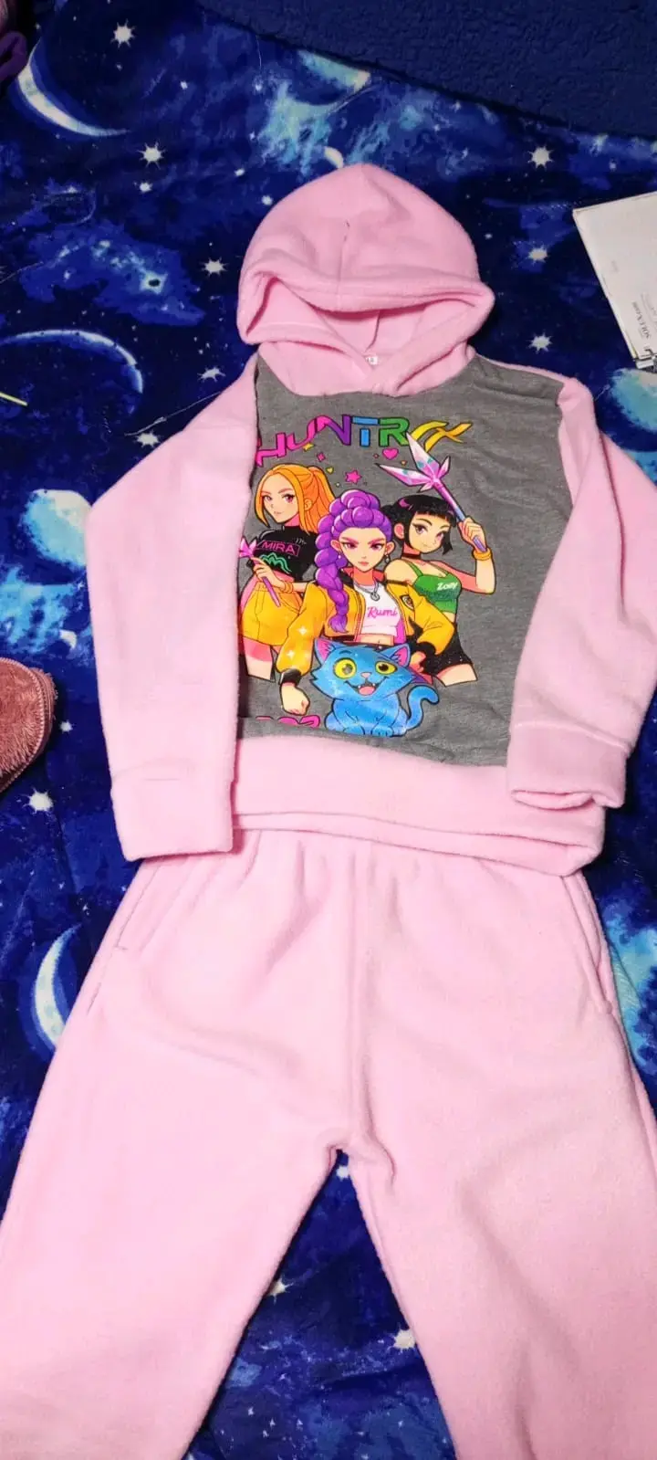 Conjunto de polerón y pantalón para niños - 3