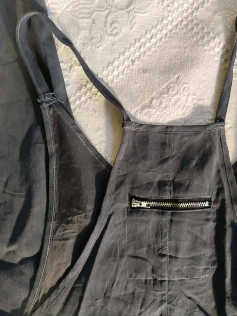 Enterito gris con tirantes ajustables - 2