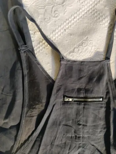 Enterito gris con tirantes ajustables - miniatura 2