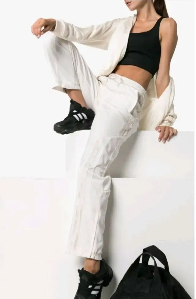 Pantalon Adidas  blancos mujer - 6