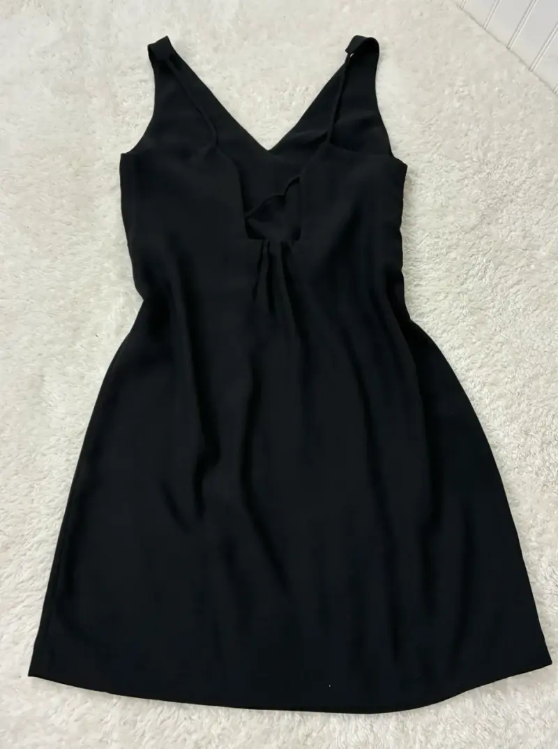 Vestido negro elegante Zara Basic - 2