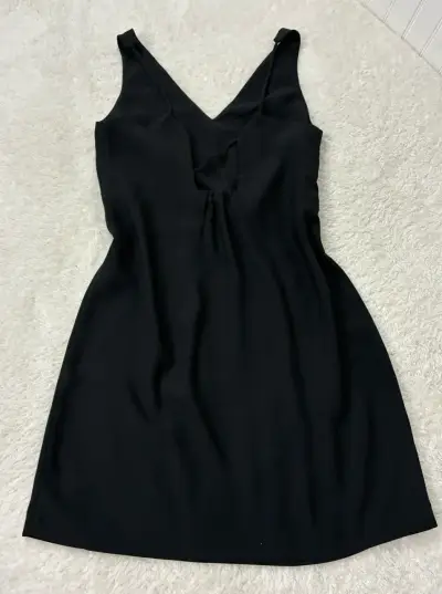 Vestido negro elegante Zara Basic - miniatura 2