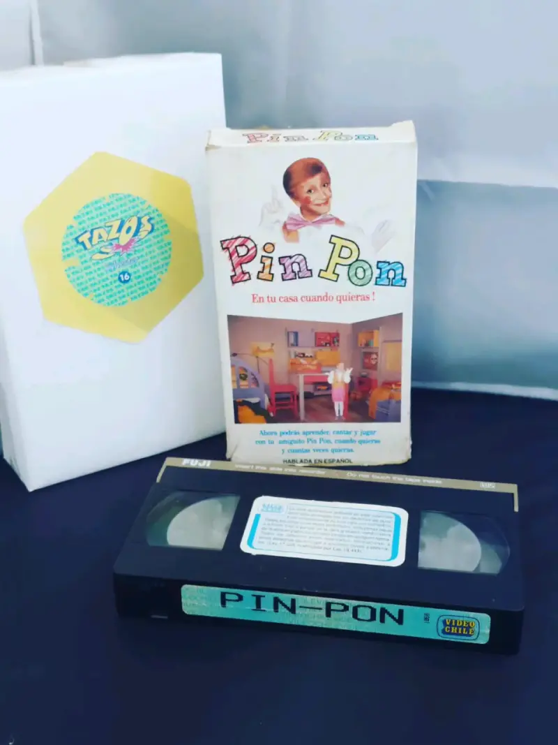 Cinta VHS Pin Pon en español - 2