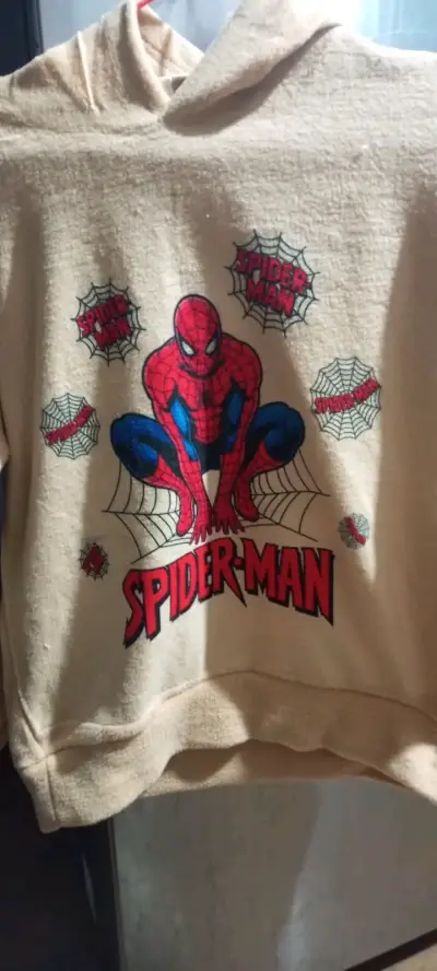 Polerón infantil de Spiderman color celeste - miniatura 2