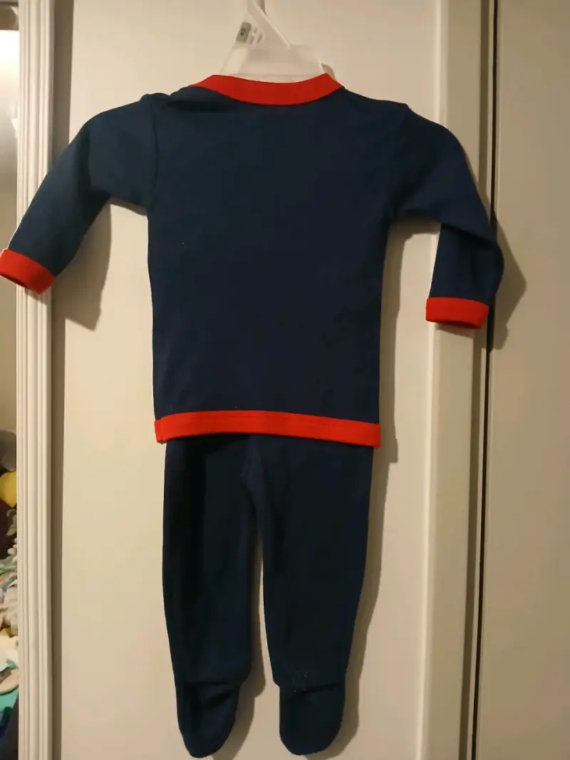 Pijama infantil Capitán América talla 0 a 3 - 3