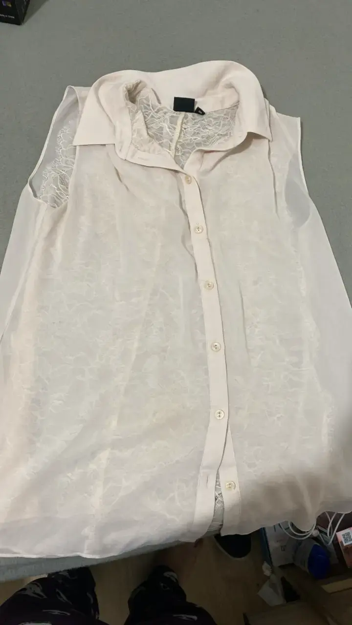 Blusa sin mangas de encaje Vero Moda - 1