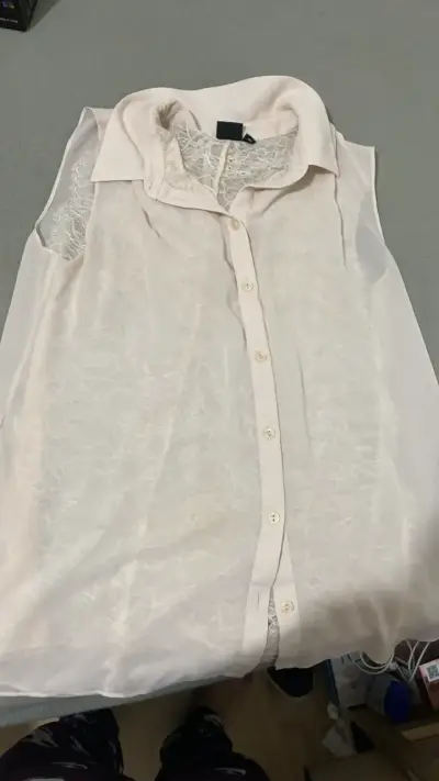 Blusa sin mangas de encaje Vero Moda - miniatura 1