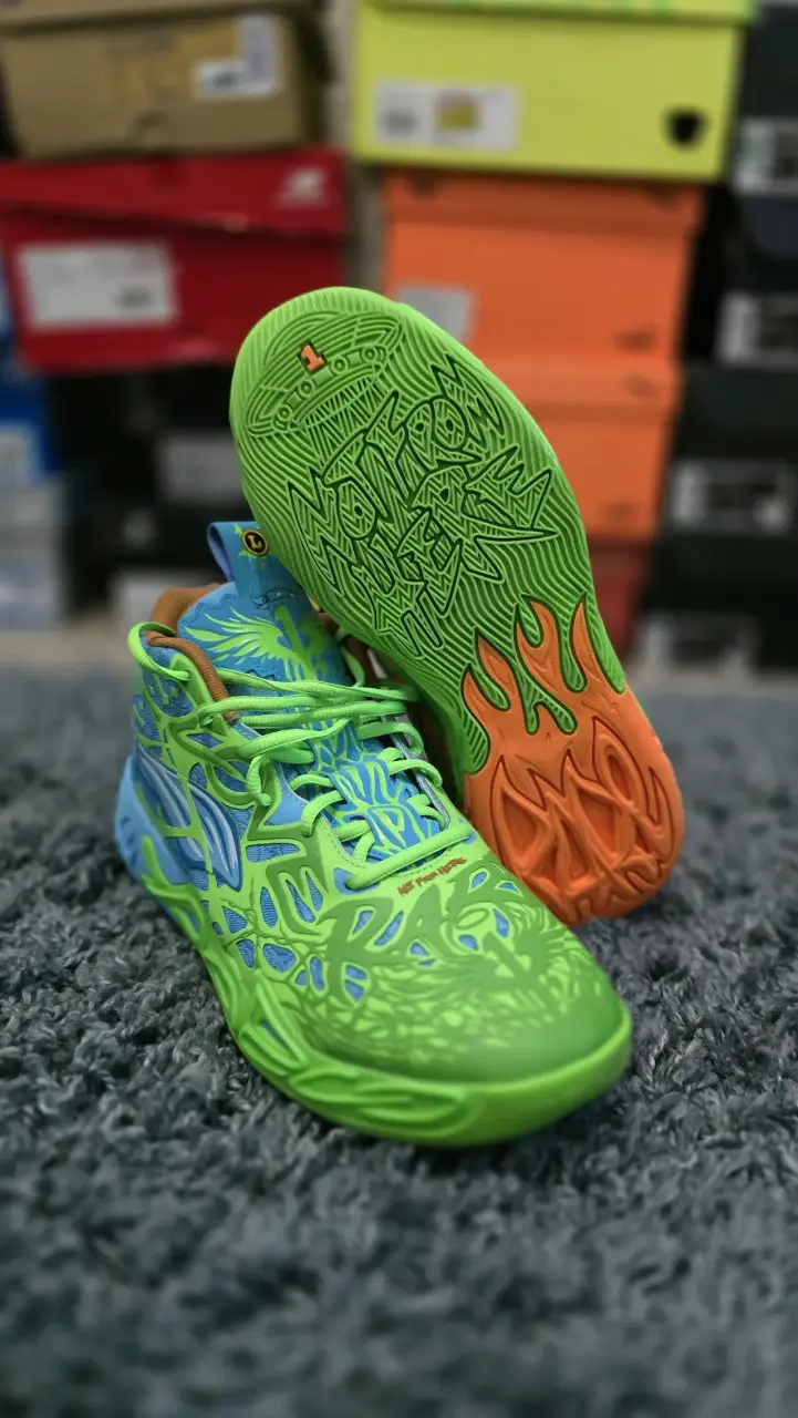 Zapatillas  Puma Melo mb.04 tortugas ninja - 3
