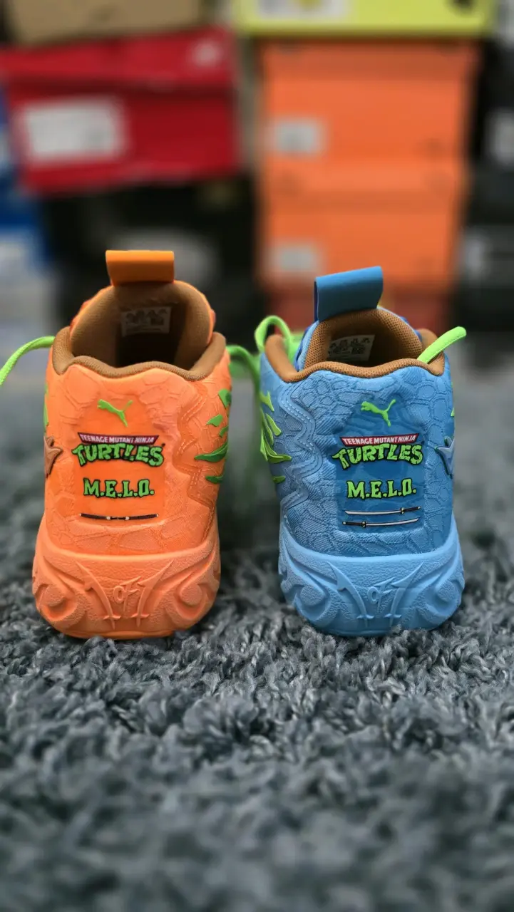 Zapatillas  Puma Melo mb.04 tortugas ninja - 4