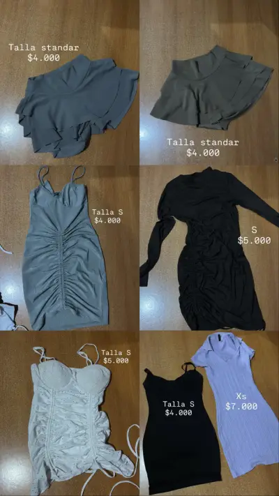 Polera azul y amarilla talla XS - miniatura 2