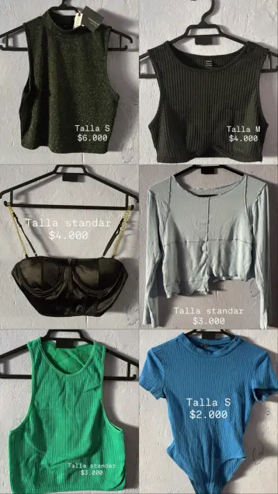 Polera azul y amarilla talla XS - miniatura 5