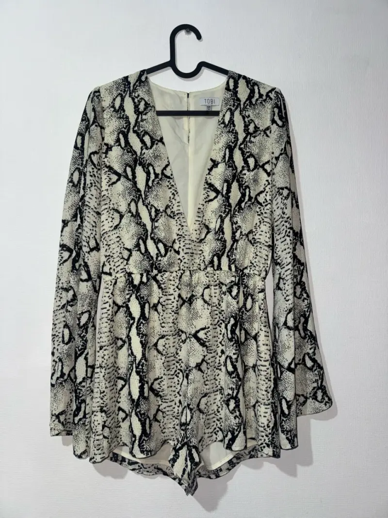 Enterito estampado animal print Tobi