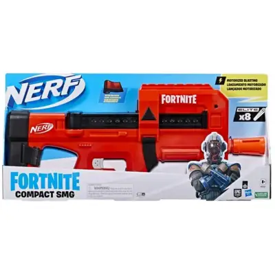 Lanzador Nerf Fortnite Compact SMG Motorizado - miniatura 3
