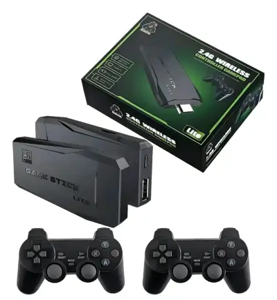 Consola Game Stick Lite 4K con 2 Joysticks Inalámbricos - miniatura 1