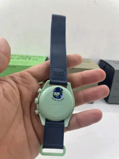 Reloj Omega replik Swatch Speedmaster MoonSwatch - miniatura 2