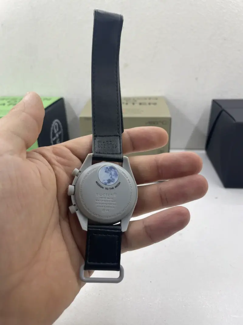 Reloj Omega replik Swatch Speedmaster MoonSwatch - 6