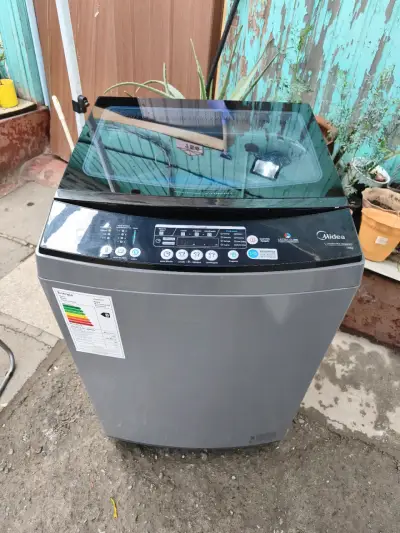 Lavadora Midea carga superior 16kg gris - miniatura 1
