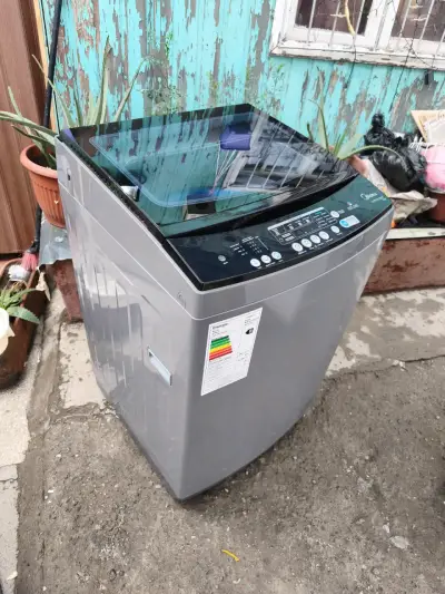 Lavadora Midea carga superior 16kg gris - miniatura 2