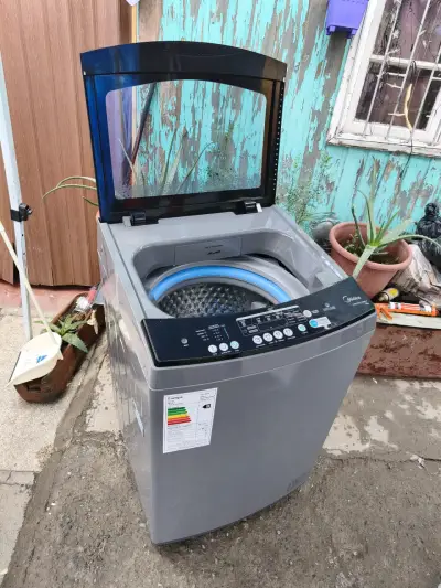 Lavadora Midea carga superior 16kg gris - miniatura 4