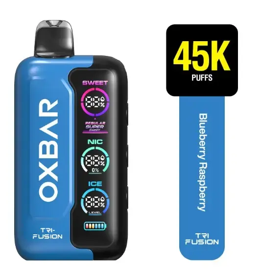 Vapeador Oxbar Tri-Fusion Blueberry Raspberry 45K Puffs - 2