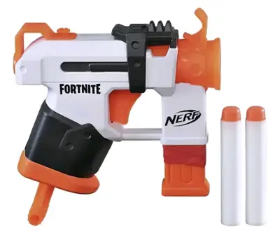 Pistola Nerf Fortnite Micro Tac SMG con dardos - miniatura 2