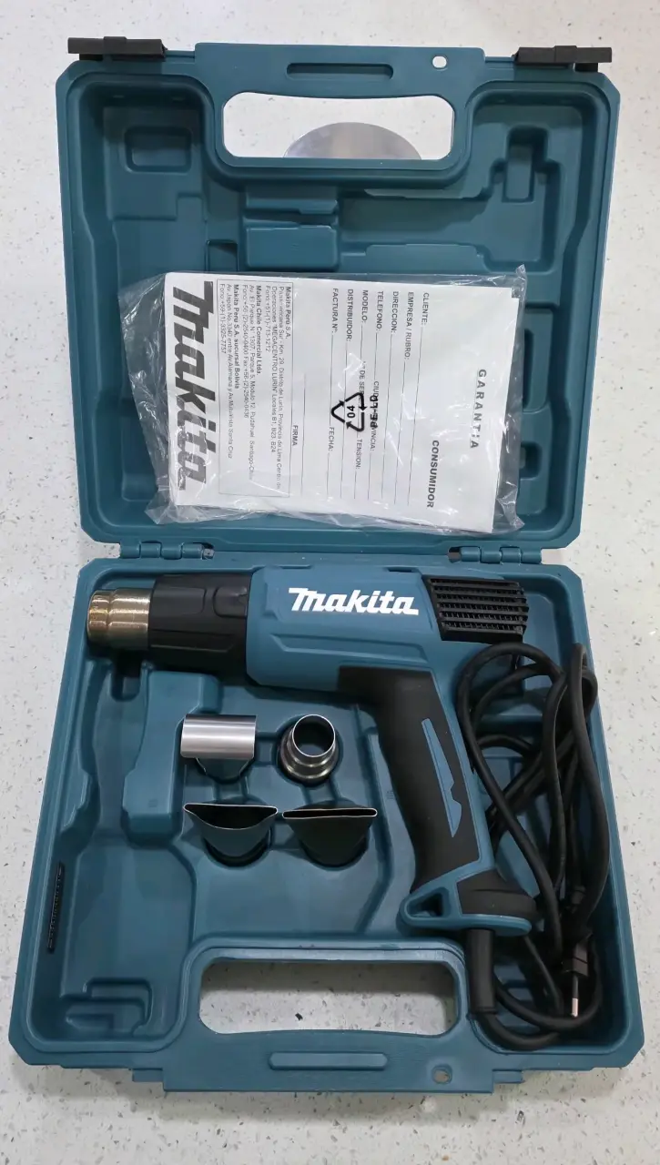 Pistola de Calor Makita 650°C con Control de Temperatura - 6
