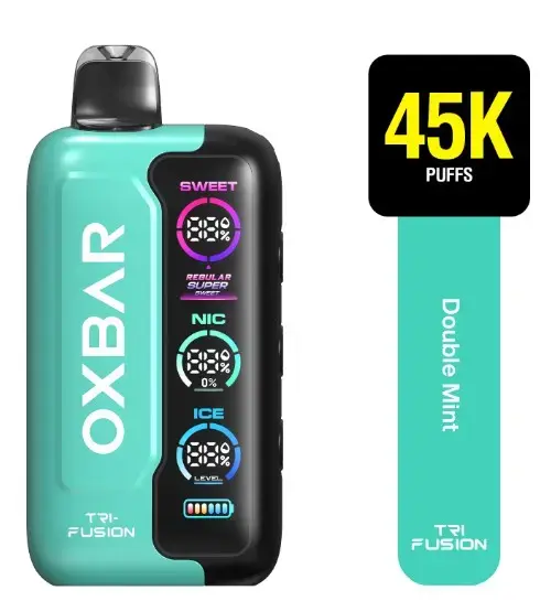 Vaporizador Oxbar Tri-Fusion 45K Puffs Menta Doble - 2