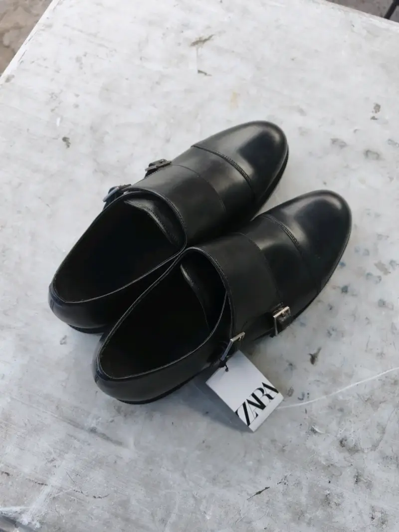 Zapatos de vestir negros con hebilla Zara - 2