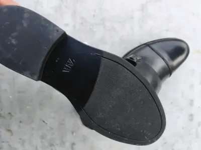 Zapatos de vestir negros con hebilla Zara - miniatura 3