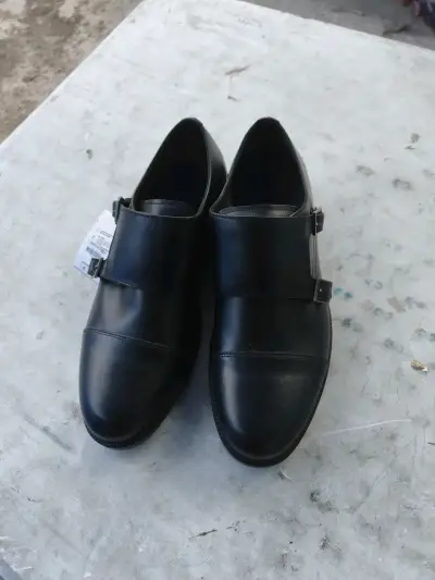 Zapatos de vestir negros con hebilla Zara - miniatura 4