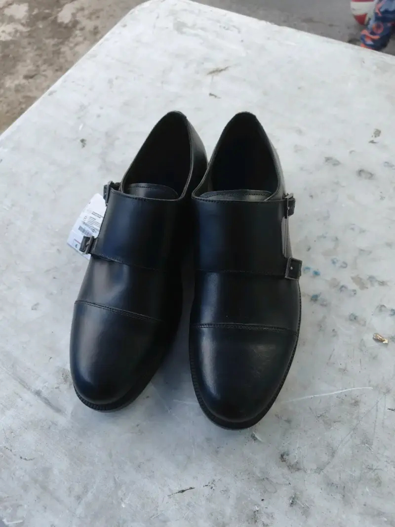 Zapatos de vestir negros con hebilla Zara - 5