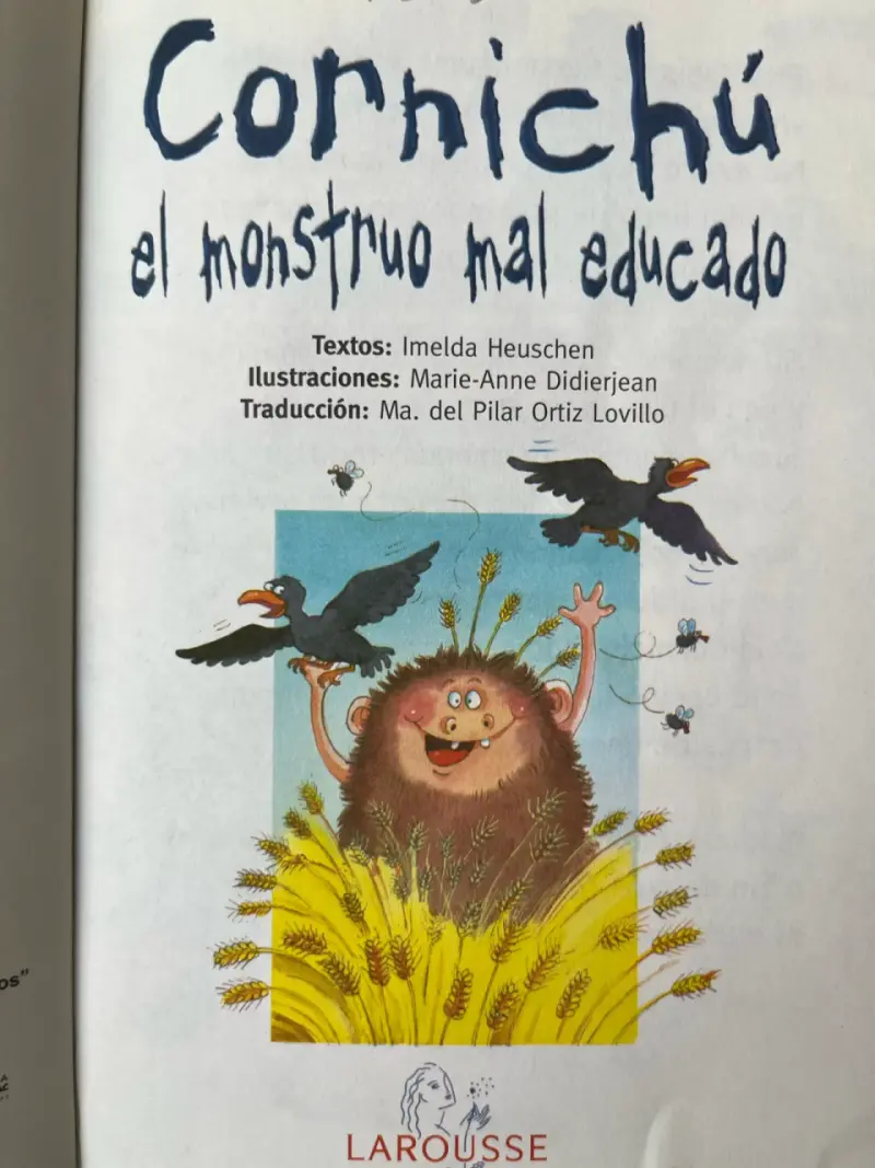 Libro infantil 'Cornichú el monstruo mal educado' Larousse - 2
