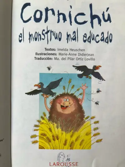 Libro infantil 'Cornichú el monstruo mal educado' Larousse - miniatura 2