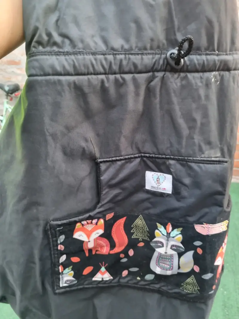 Cubre mochila porteo con diseño de animales - 2