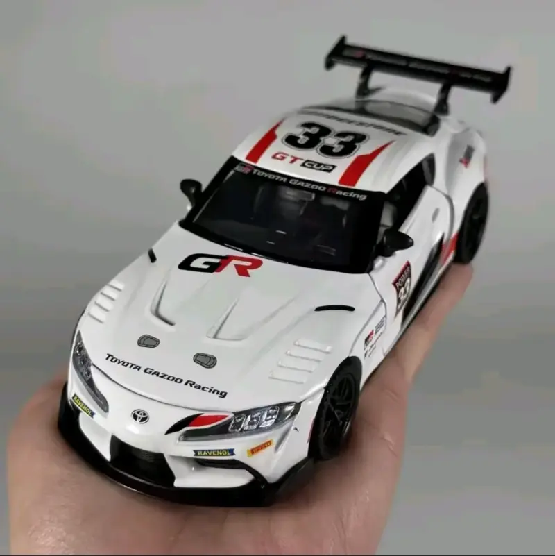Auto Toyota Supra GT4 JDM Premium Luces y sonido - 5
