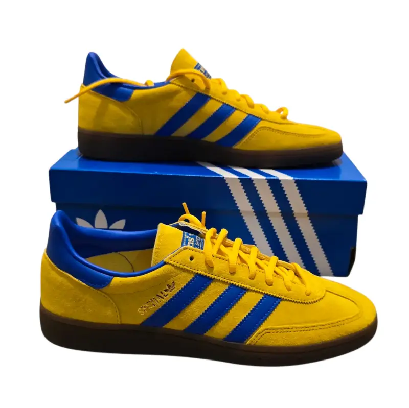 Zapatillas Adidas Spezial Amarillas y Azules