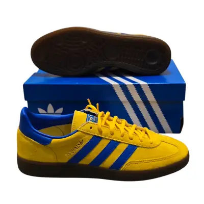 Zapatillas Adidas Spezial Amarillas y Azules - miniatura 2