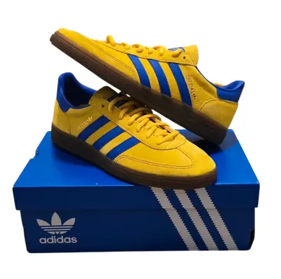 Zapatillas Adidas Spezial Amarillas y Azules - miniatura 3