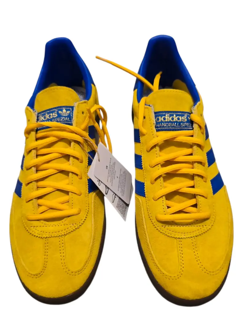 Zapatillas Adidas Spezial Amarillas y Azules - 5
