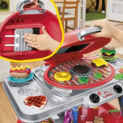 Set de Barbacoa de Juguete Play-Doh con Accesorios - miniatura 2