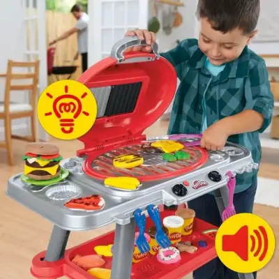 Set de Barbacoa de Juguete Play-Doh con Accesorios - miniatura 4